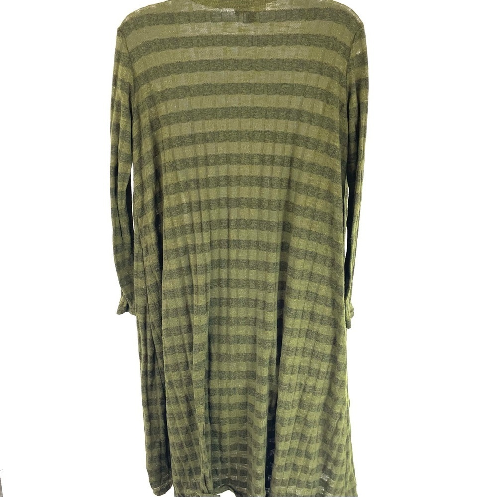 LuLaRoe Women’s Green Wrap Jacket S - Picture 3 of 4